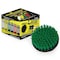 Drill Brush Power Scrubber By Useful Products 5 in W 5 in L Brush, Green 5in-Lim-Green-Short-QC - alternate 1